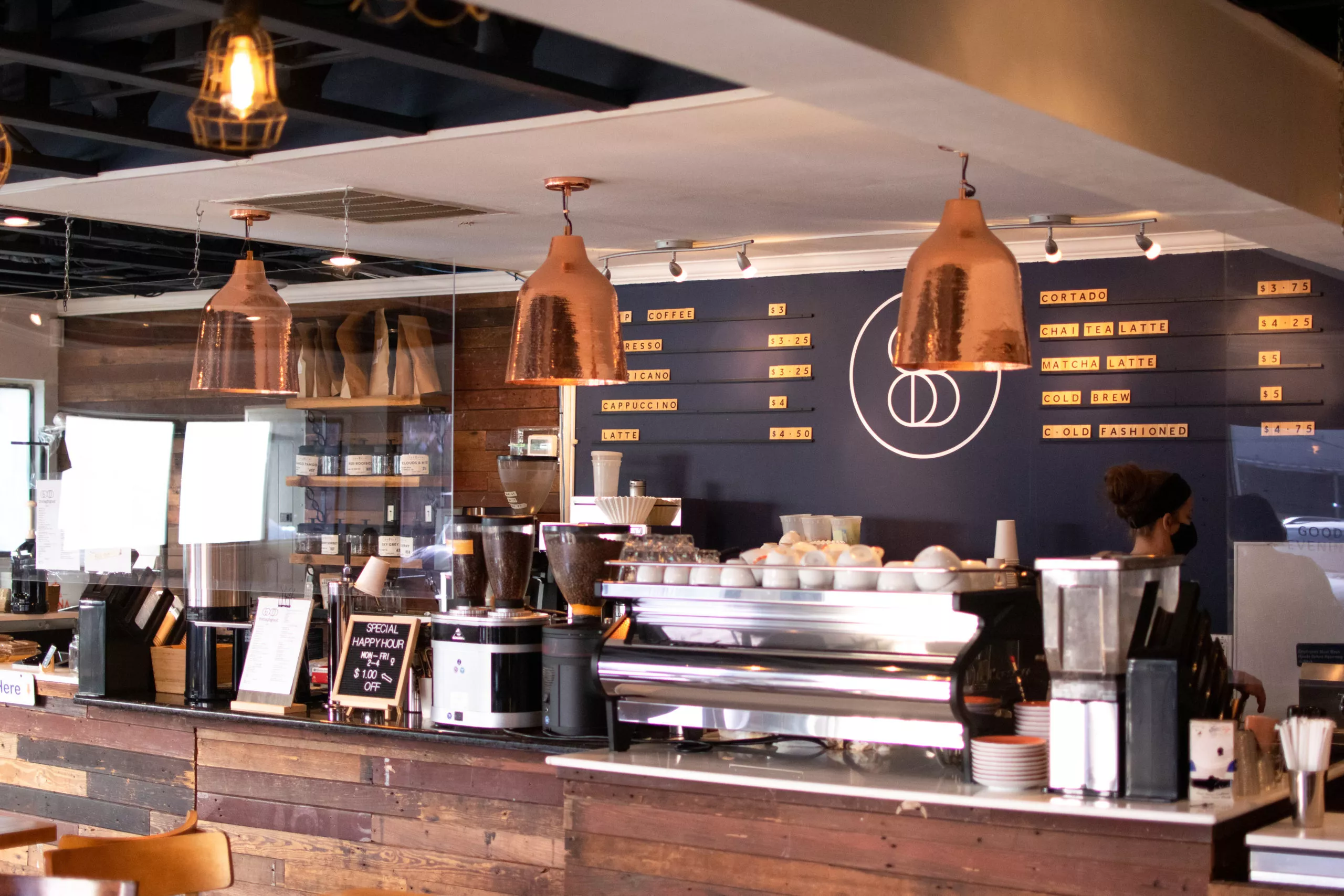 Coffee shop interior
